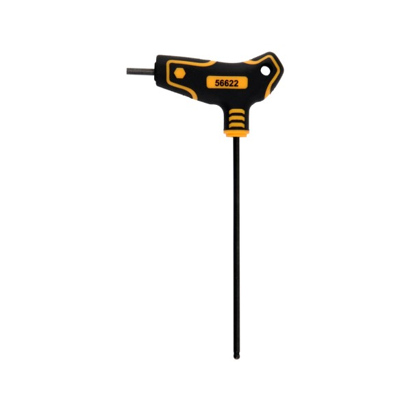 KLUCZ TRZPIENIOWY HEX(KULKA) Z RĘKOJEŚCIĄ 3.0MM 56622