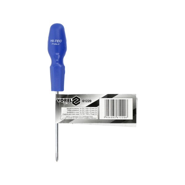 WKRĘTAK HI-TEC PH0X75MM KRZYŻAKOWY 61220