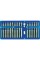 KLUCZE SPECJALNE HEX, TORX, SPLINE, ZESTAW 40 SZT.W METALOWEJ KASECIE 66400