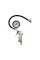 PISTOLET DO POMPOWANIA Z MANOMETREM 81650