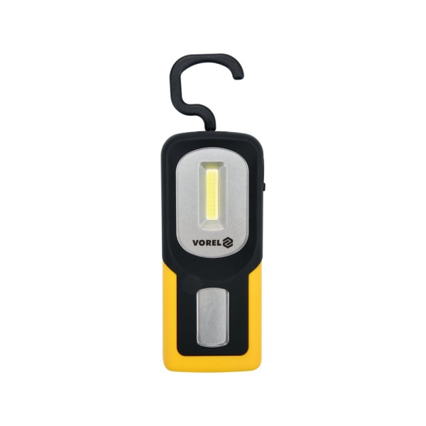 LAMPA RĘCZNA OBROTOWA COB LED 3W AKUMULATOROWA 82723