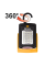LAMPA RĘCZNA OBROTOWA 20+3 LED 82730