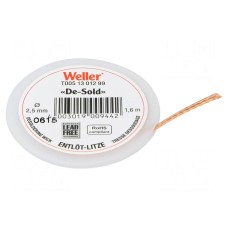 Taśma: rozlutowująca WELLER T0051301299N