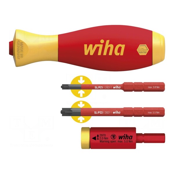 Wkrętak: dynamometryczny-zestaw WIHA 41477