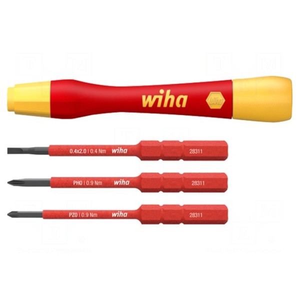 Wkrętak: precyzyjny-zestaw WIHA 43167
