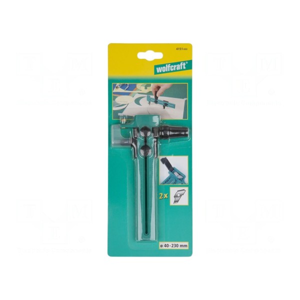 Wycinak kółek WOLFCRAFT 4151000