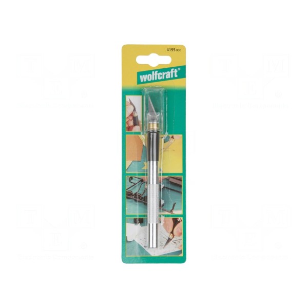 Uchwyt do noża modelarskiego WOLFCRAFT 4195000