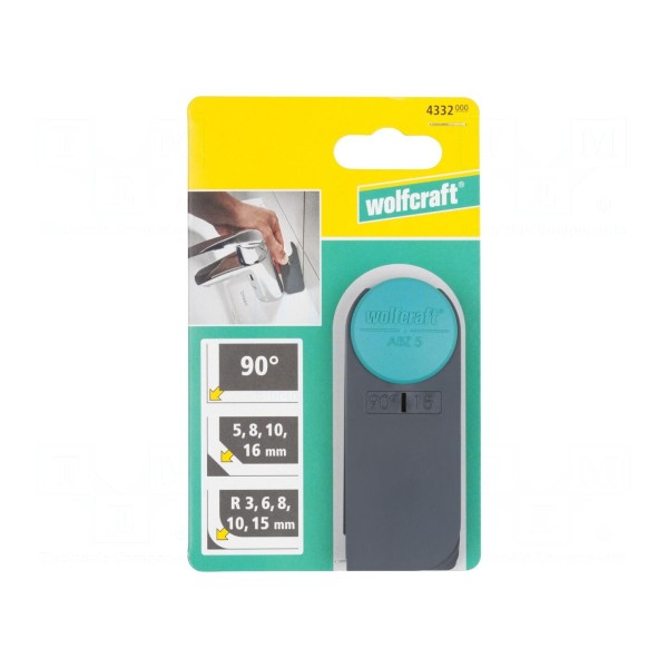 Zestaw gładzików do fug WOLFCRAFT 4332000