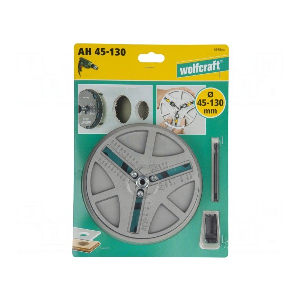 Otwornica WOLFCRAFT 5978000