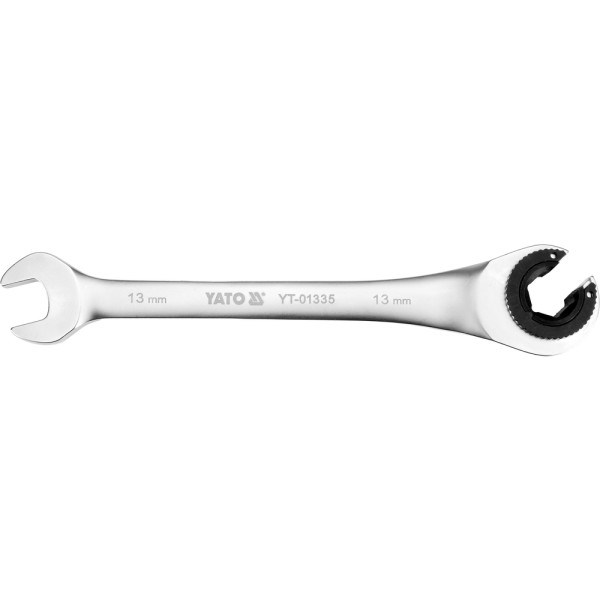 KLUCZ PÓŁOTWARTY Z GRZECHOTKĄ 13MM YT-01335