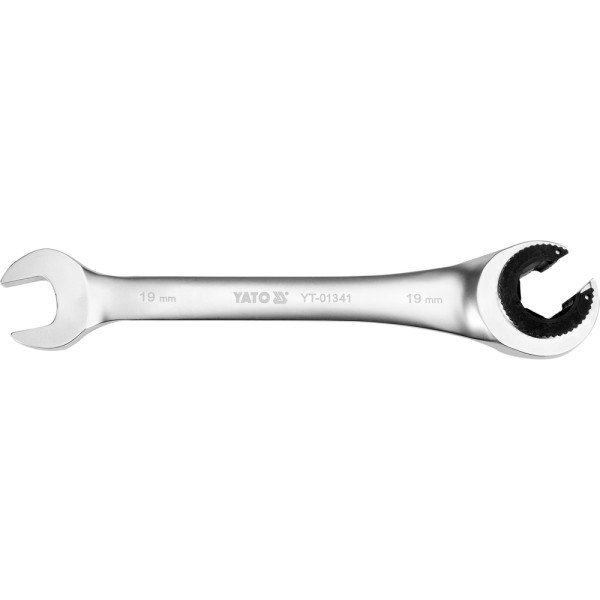KLUCZ PÓŁOTWARTY Z GRZECHOTKĄ 19MM YT-01341