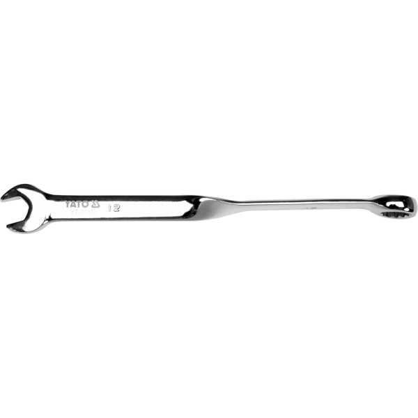 KLUCZ PŁASKO-OCZKOWY SKRĘCONY 12MM YT-01852
