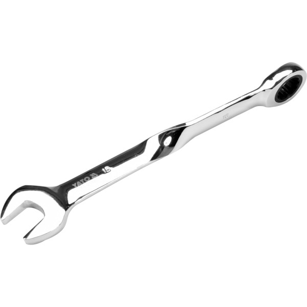 KLUCZ PŁASKO-OCZKOWY SKRĘCONY Z GRZECHOTKĄ 18MM YT-01880