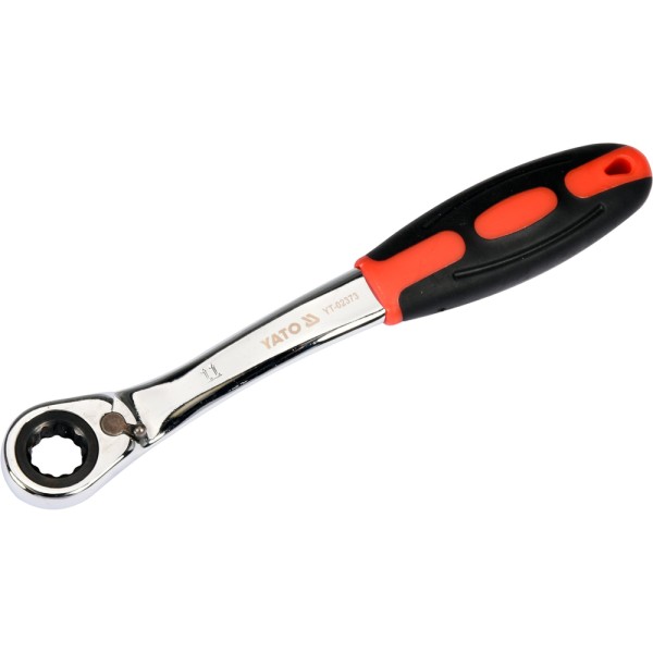 KLUCZ OCZKOWY ODGIĘTY Z GRZECHOTKĄ 11MM YT-02373