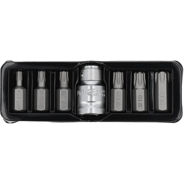KOŃCÓWKI WKRĘTAKOWE TORX, ZESTAW 7 SZT. YT-0410
