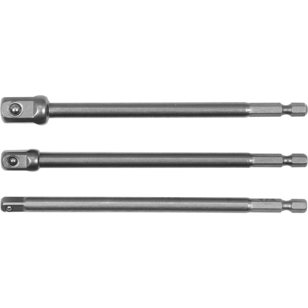 ADAPTER HEX DO NASADEK-1/4, 3/8, 1/2 3SZT. YT-04628