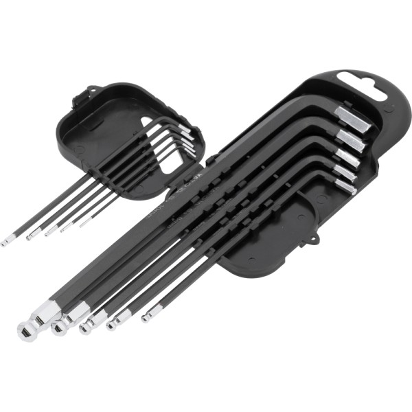 ZESTAW KLUCZY IMBUSOWYCH POWLEKANYCH HEX 10 CZ. YT-0561