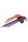 ZESTAW KLUCZY TORX TR T10-T50 9SZT. YT-05636