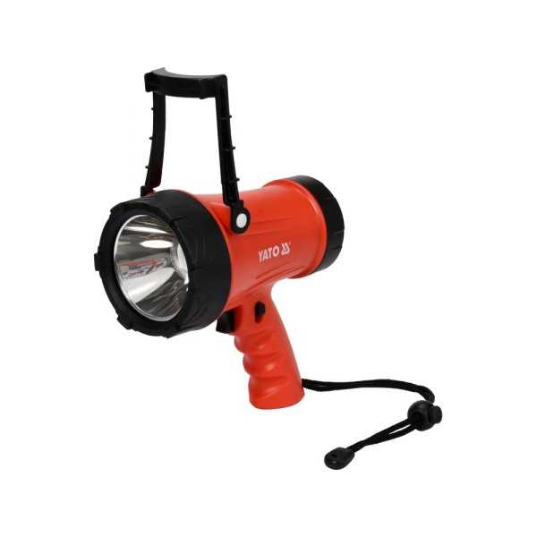 SZPERACZ PISTOLETOWY 15W, 1200LM, IP68, AKUMULATOROWY, ZASIĘG 250M, LI-ION 3,7V 4400MAH YT-08551