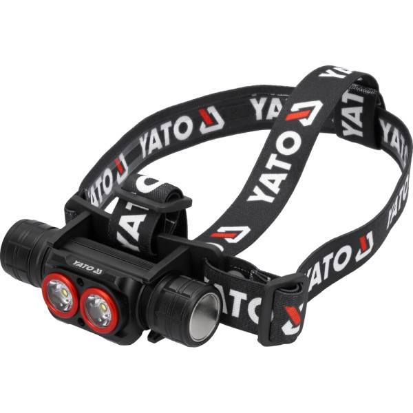 LATARKA CZOŁOWA 3000LM, AKU YT-085943