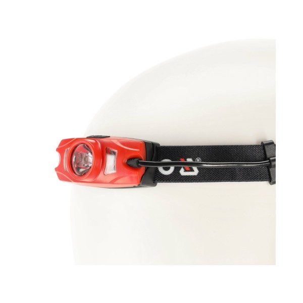 LATARKA CZOŁOWA 500LM, AKUMULATOROWA, LI-ION 3,7V 1000MAH, IP44, ŚWIATŁO BIAŁE, NIEBIESKIE I CZERWONE YT-08596