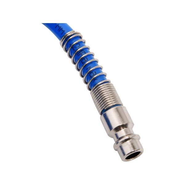 WĄŻ SPIRALNY 5,5MM X 8MM X 15M PU Z SZYBKOZŁĄCZAMI YT-24203