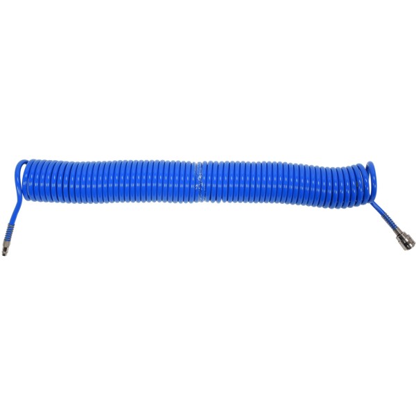 WĄŻ SPIRALNY 6,5MM X 10MM X 15M PU Z SZYBKOZŁĄCZAMI YT-24206
