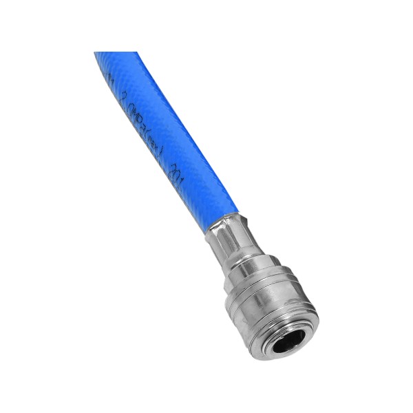 WĄŻ PNEUMATYCZNY ZBROJONY PVC 10MM X10M Z SZYBKOZŁĄCZAMI YT-24224