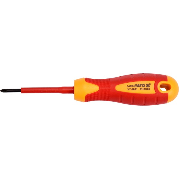 WKRĘTAK IZOLOWANY 1000 V PH0X60 MM YT-2821