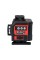 MINI LASER ZIELONY 16 LINIOWY 4D Z AKCSESORIAMI YT-30419