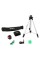 ZIELONY LASER 5 LINIOWY 360°, STATYW 1.5M, OKULARY, TARCZA YT-30440