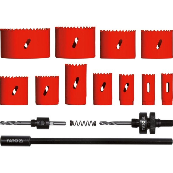 OTWORNICE UNIWERSALNE, ZESTAW 15 SZT. YT-3381