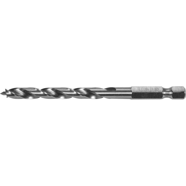 WIERTŁO DO DREWNA SPIRALNE 6MM HEX YT-33863