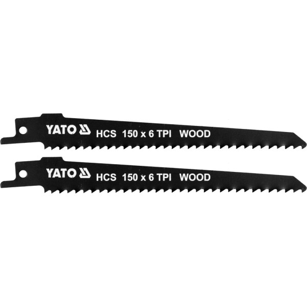 BRZESZCZOTY DO DREWNA HCS 150 MM 6TPI / 2 SZT. YT-33922