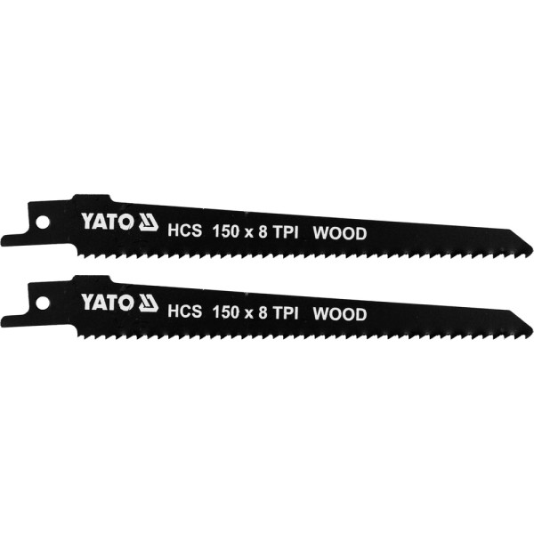 BRZESZCZOTY DO DREWNA HCS 150 MM 8TPI / 2 SZT. YT-33923