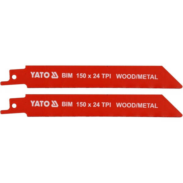 BRZESZCZOTY DO METALU I DREWNA BIM 150 MM 24TPI / 2 SZT. YT-33932