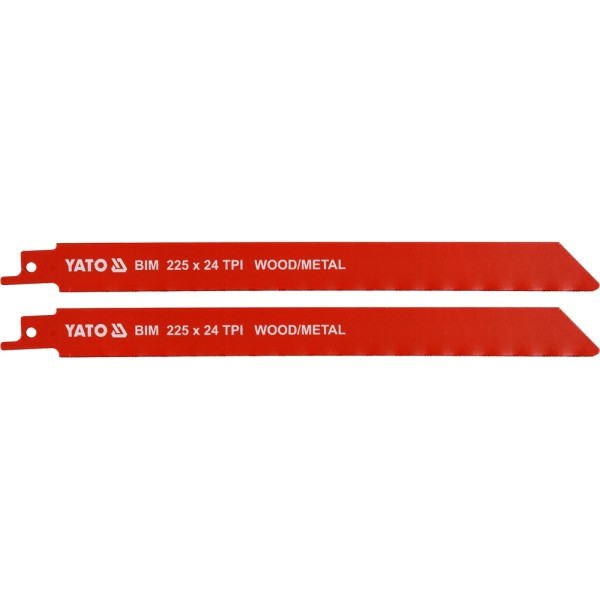 BRZESZCZOTY DO METALU I DREWNA BIM 225 MM 24TPI / 2 SZT. YT-33934