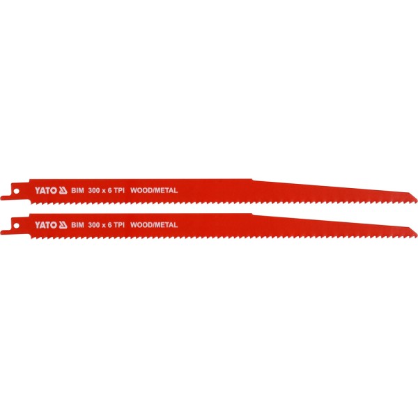BRZESZCZOTY DO METALU I DREWNA BIM 300 MM 6TPI / 2 SZT. YT-33935