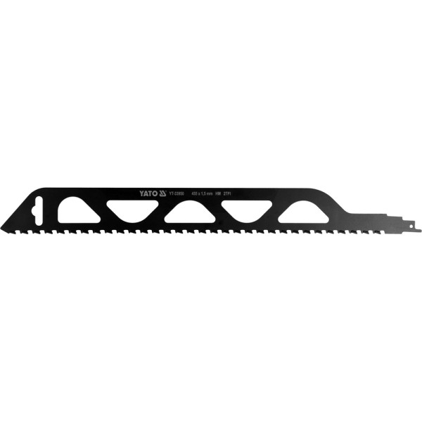 BRZESZCZOT 455MM DO CIĘCIA CEGIEŁ I PUSTAKÓW PIŁĄ SZABLASTĄ YT-33950