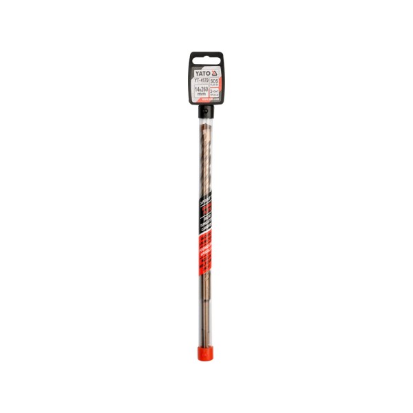 WIERTŁO DO BETONU 14X260 MM SDS PLUS 3-POINT YT-4179