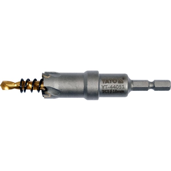 OTWORNICA TCT DO METALU 18MM YT-44051