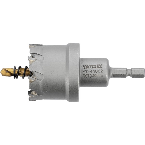 OTWORNICA TCT DO METALU 40MM YT-44062