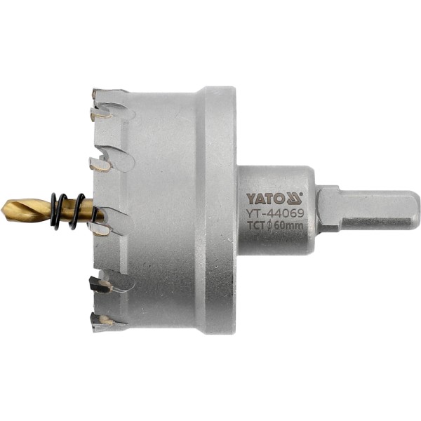 OTWORNICA TCT DO METALU 60MM YT-44069