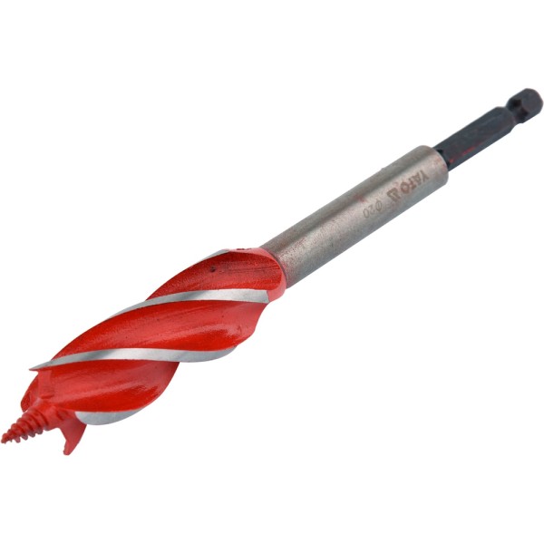 WIERTŁO DO DREWNA 4-OSTRZOWE 20MM HEX YT-44685