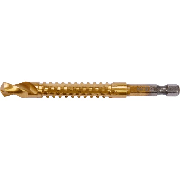 WIERTŁO FREZUJĄCE DO METALU 9,0MM HSS-TIN HEX YT-44827
