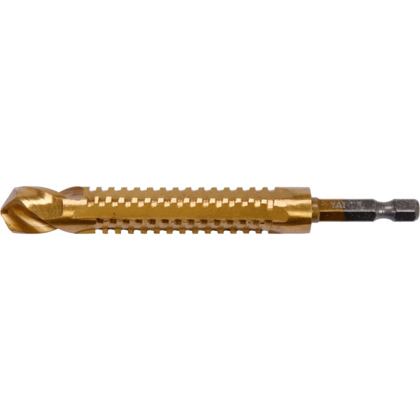 WIERTŁO FREZUJĄCE DO METALU 13,0MM HSS-TIN HEX YT-44831