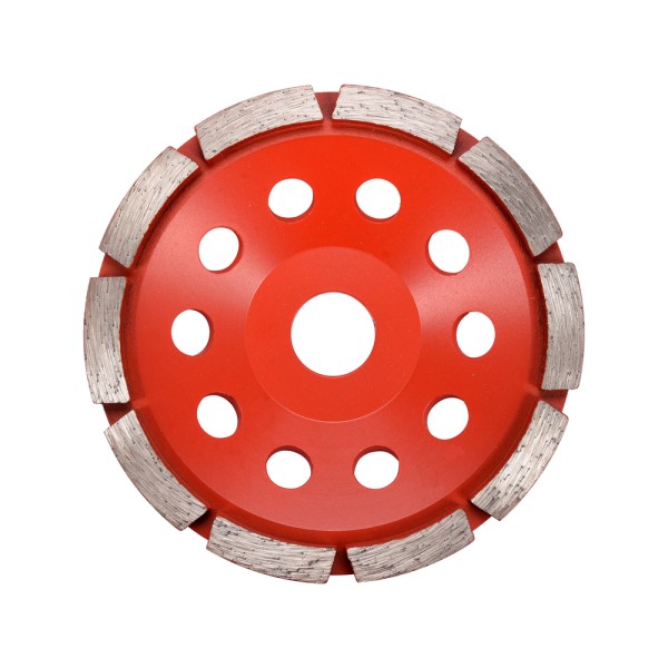TARCZA SZLIFIERSKA DIAMENTOWA 125MM; GWINT M14 ; DO SZLIFOWANIA BETONU I JASTRYCHU YT-60322
