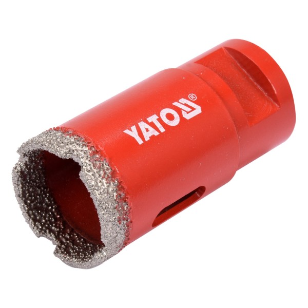 DIAMENTOWE WIERTŁO DO GRESU 30MM DO WIERCENIA NA SUCHO SZLIFIERKĄ KĄTOWĄ YT-60445