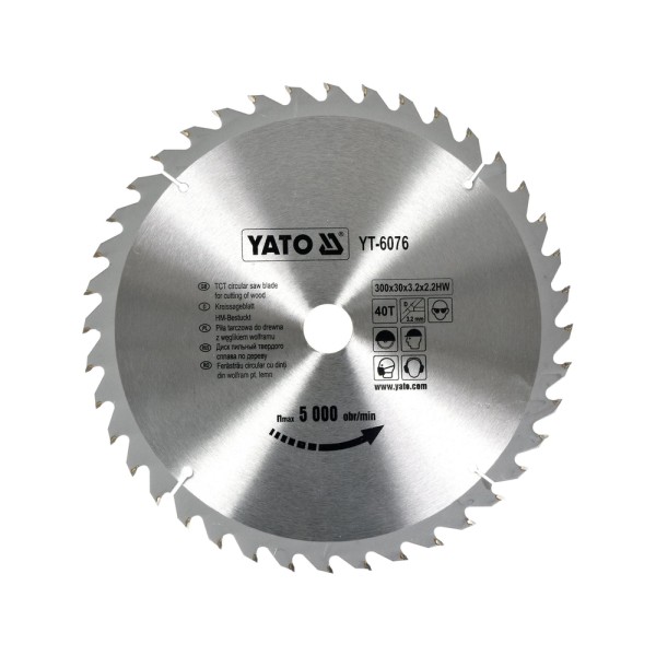 TARCZA WIDIOWA 300X40TX30 MM YT-6076