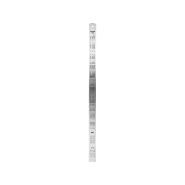 LINIAŁ MIERNICZY STAINLESS STEEL 500MM YT-70722